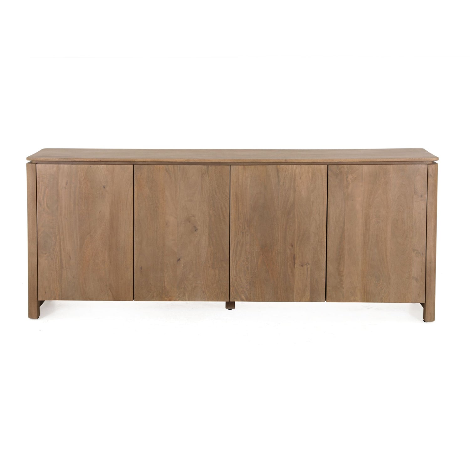 Dressoir Dallas Mangohout Naturel 210cm van Starfurn met vier deuren
