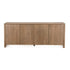 Dressoir Dallas Mangohout Naturel 210cm van Starfurn met vier deuren