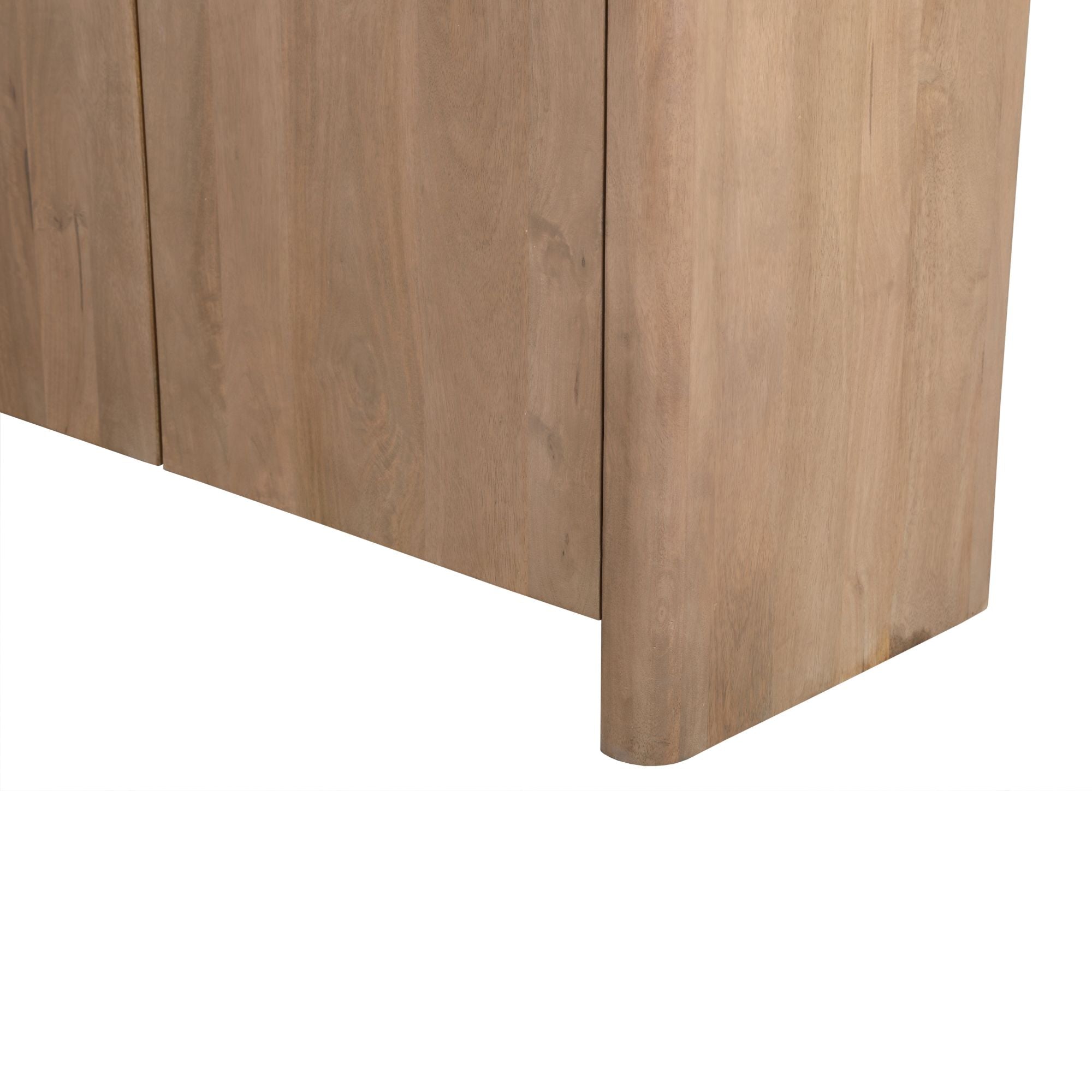 Lang bovenblad van het Dressoir Dallas Mangohout Naturel 210cm van Starfurn