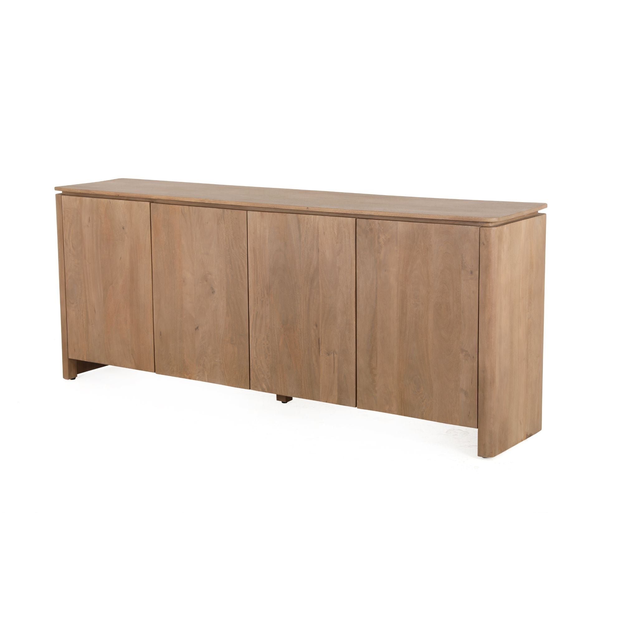 Detailweergave van het Dressoir Dallas Mangohout Naturel van Starfurn