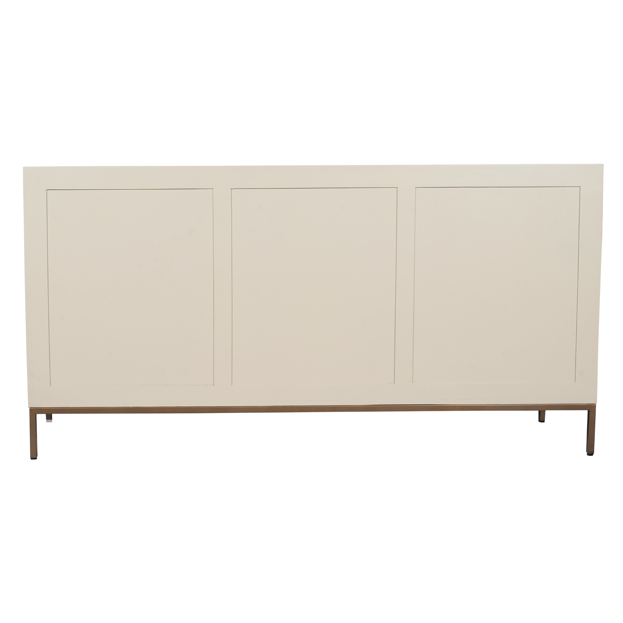 Dressoir Madison van Starfurn met een geopende deur en zicht op de legplank en opbergruimte