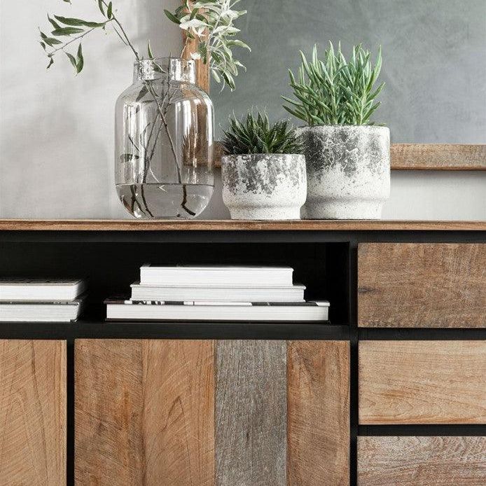 Dressoir Metropole Large teakhout in sfeervol interieur DTP Home