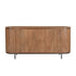 Dressoir Noor van Livingfurn in mangohout Pecan, 170 cm breed met vier deuren
