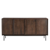 Dressoir Ravenstein 180cm in chestnut mangohout, L180cm x B40cm x H86cm