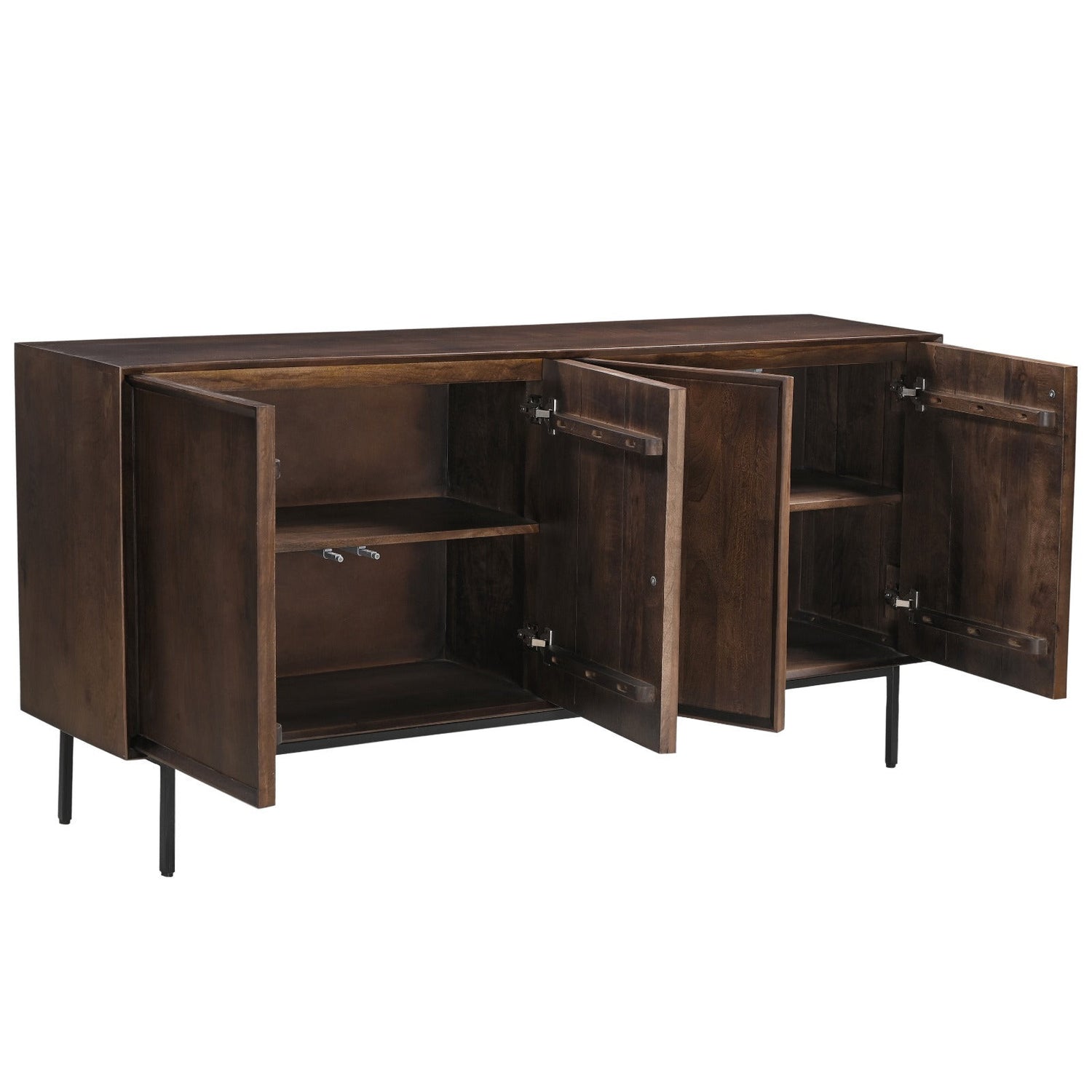Ravenstein dressoir van Livingfurn in Chestnut, 180cm breed