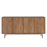 Dressoir Ravenstein 180cm in pecan mangohout, L180cm x B40cm x H86cm