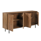 Ravenstein dressoir van Livingfurn in Pecan, 180cm breed