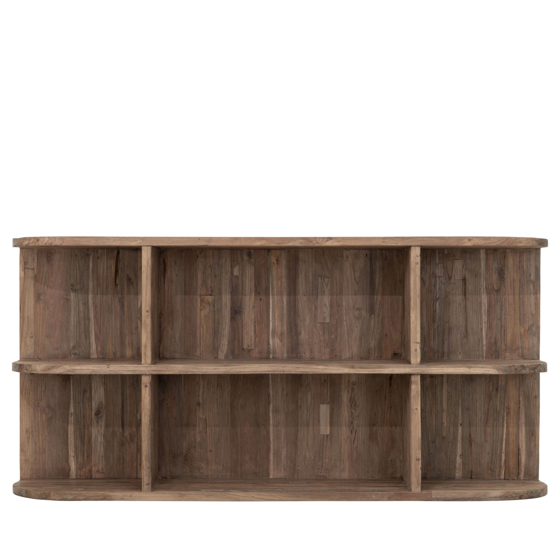 Teakhouten dressoir Rush Large met vier deuren vooraanzicht