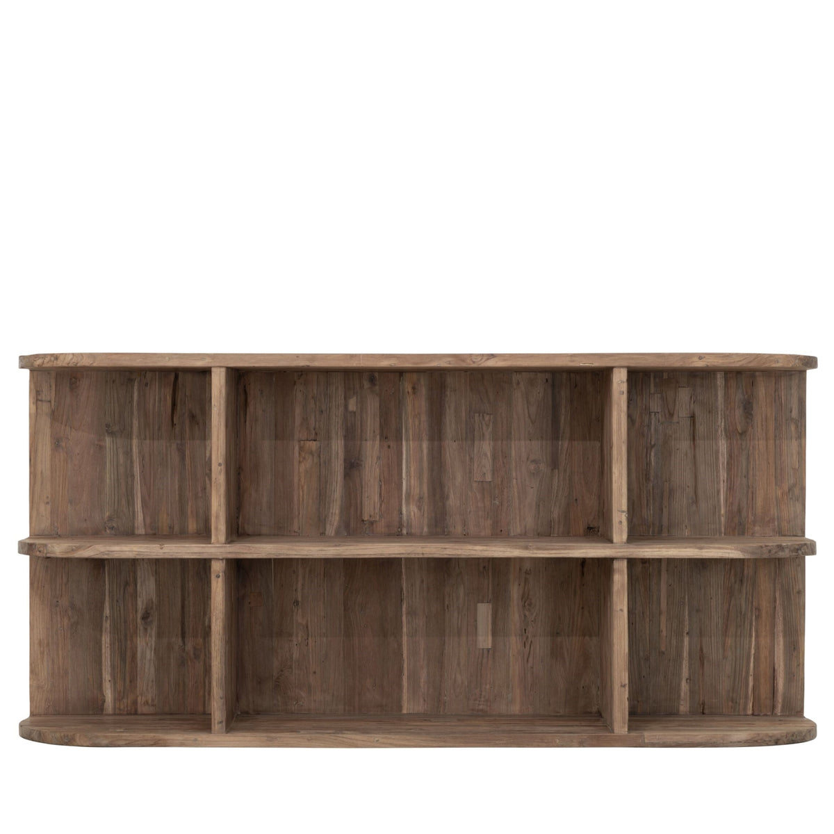 Teakhouten dressoir Rush Large met vier deuren vooraanzicht