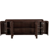 Dressoir Salano chestnut met geopende deuren