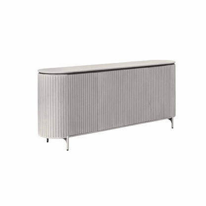 Breed dressoir Solana van Starfurn schuin van voren gezien