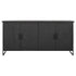 Dressoir Timeless Black Beam No.1 zwart teakhout 190cm DTP Home