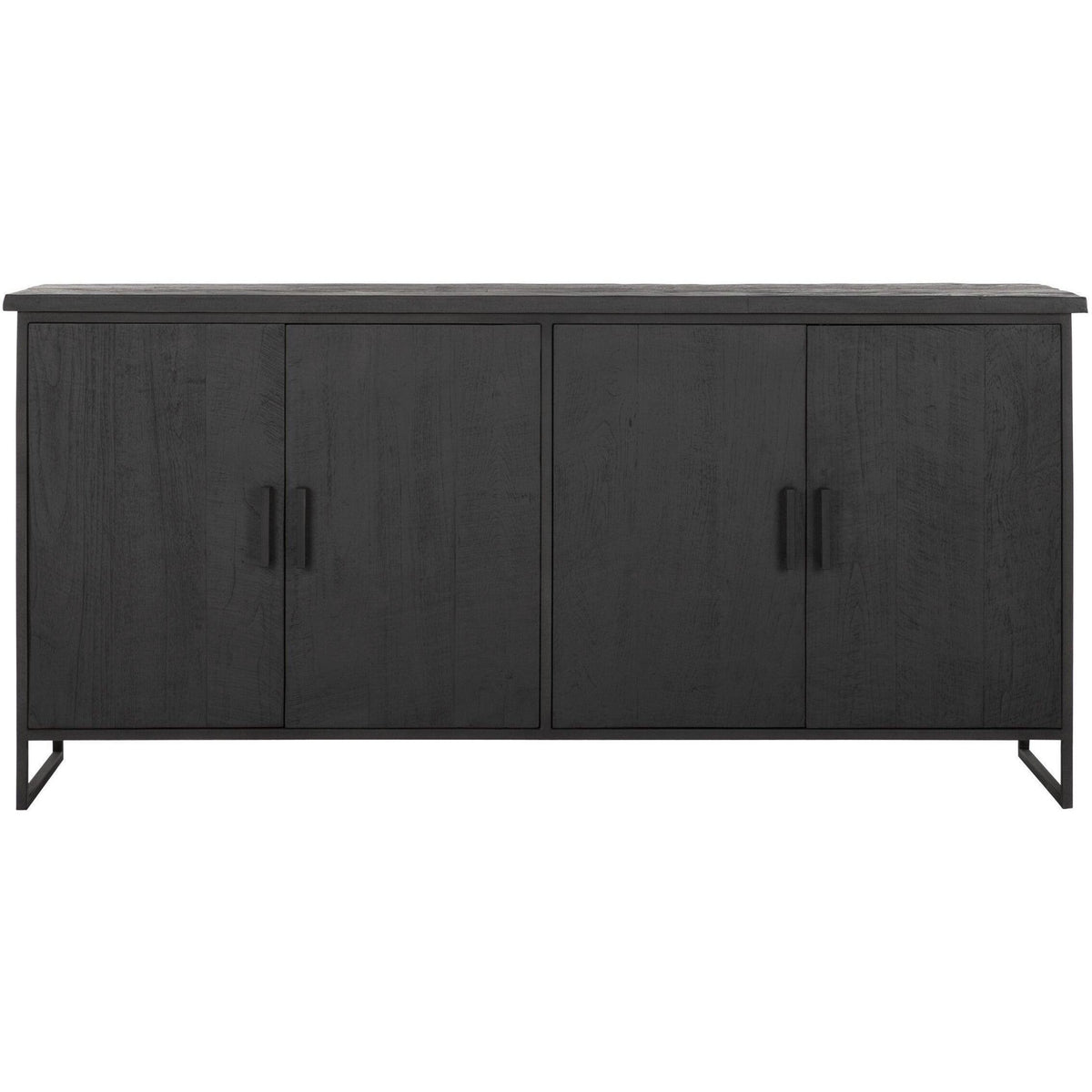 Timeless Black Beam dressoir met deuren en open vakken