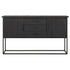 Dressoir Timeless Black Beam No.2 zwart teakhout 158cm DTP Home