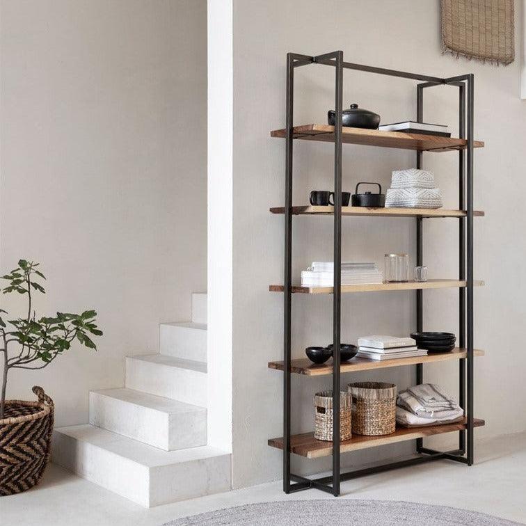 DTP Home Boekenkast Flare Hoog - Boekenkast - DTP Home - livinglovely.nl
