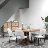 DTP Home Classic Eettafel Castello Ø160cm - Eetkamertafel - DTP Home - livinglovely.nl