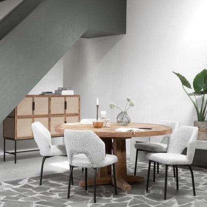 DTP Home Classic Eettafel Castello Ø160cm - Eetkamertafel - DTP Home - livinglovely.nl