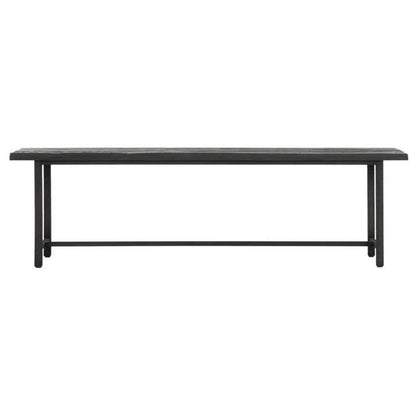 DTP Home Eetkamerbank Timeless Black Beam 190cm - Eetkamerbank - DTP Home - livinglovely.nl