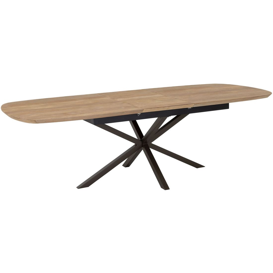 DTP Home Eetkamertafel Utopia Versa detail teakhouten blad