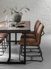 DTP Home Eettafel Criss Cross 200cm , Eetkamertafel , DTP Home , livinglovely.nl