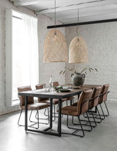 DTP Home Eettafel Criss Cross 240cm , Eetkamertafel , DTP Home , livinglovely.nl