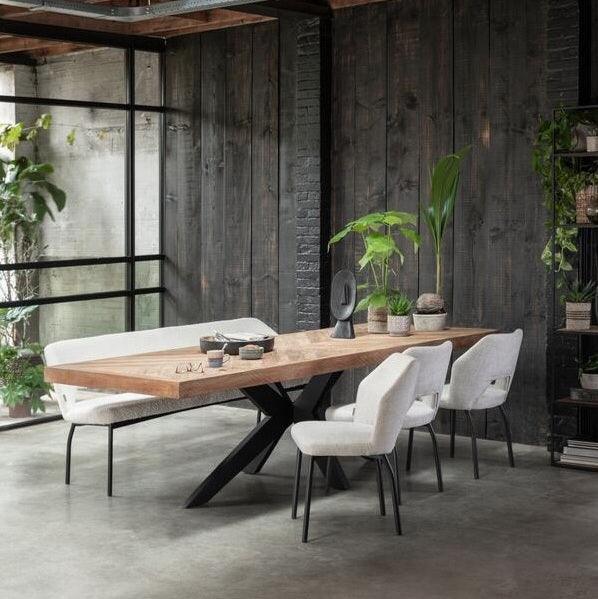 DTP Home Eettafel Masterpiece Einstein 220cm - Eetkamertafel - DTP Home - livinglovely.nl