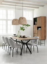 DTP Home Eettafel Metropole 200cm - Eetkamertafel - DTP Home - livinglovely.nl