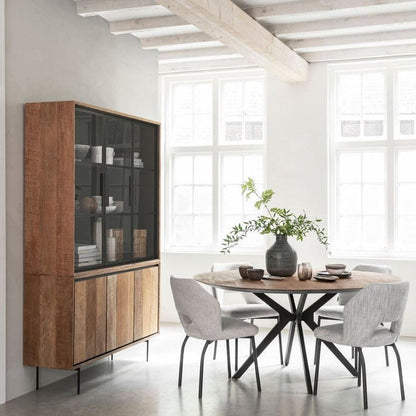 DTP Home Eettafel Metropole dia 160cm - Eetkamertafel - DTP Home - livinglovely.nl