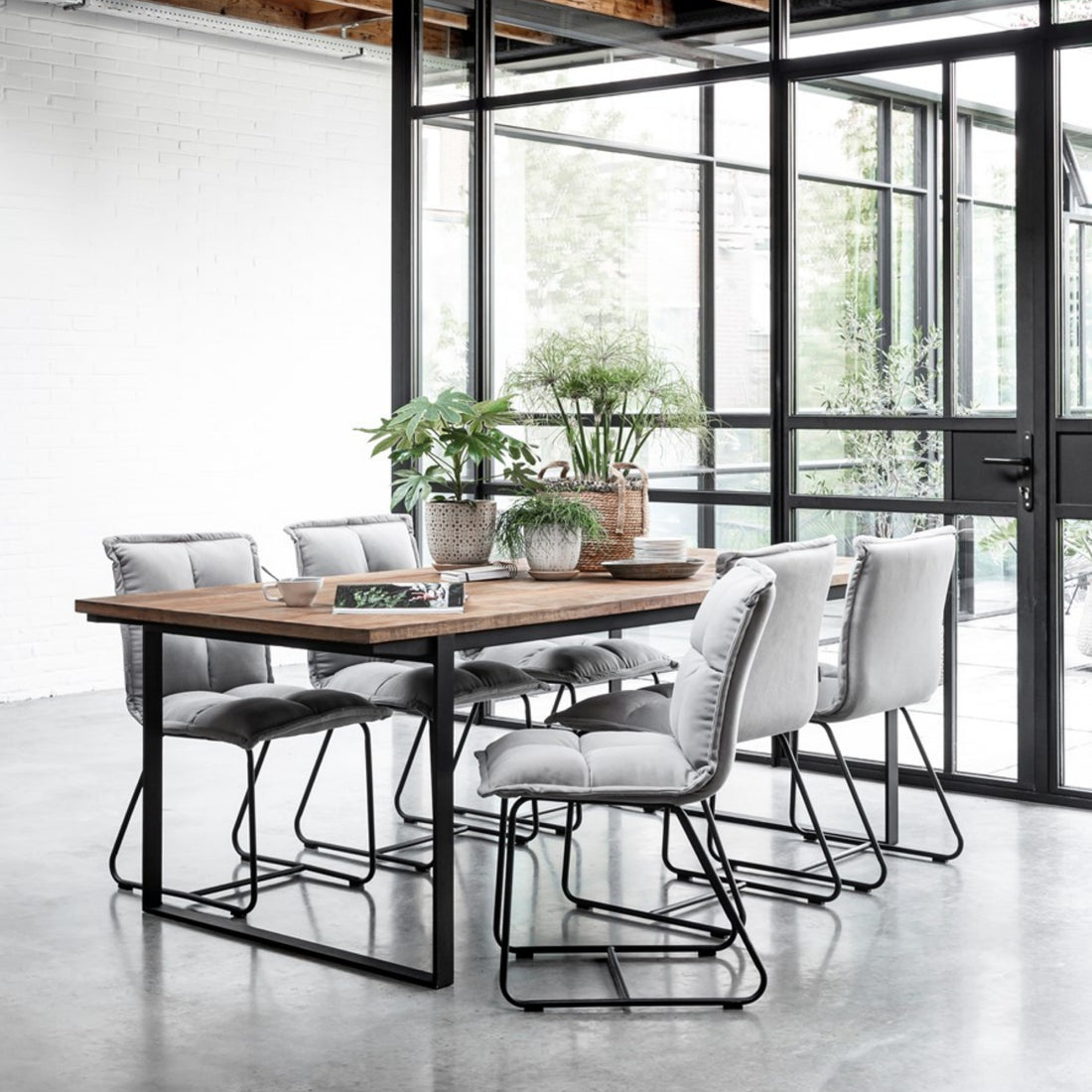 DTP Home Eettafel Odeon 200 cm - Eetkamertafel - DTP Home - livinglovely.nl