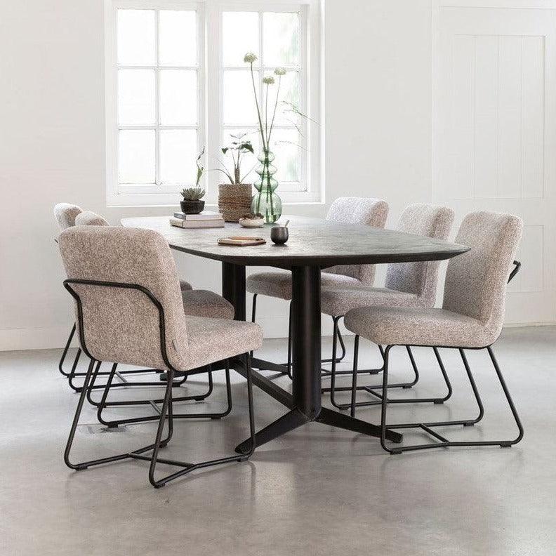 DTP Home Eettafel Soho 260cm Mortex - Eetkamertafel - DTP Home - livinglovely.nl