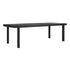 DTP Home Eettafel Timeless Black Beam 225cm - Eetkamertafel - DTP Home - livinglovely.nl