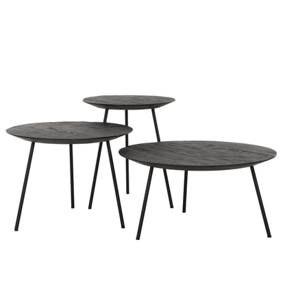 DTP Home Highlight Salontafel Jupiter Zwart Small - Salontafel - DTP Home - livinglovely.nl