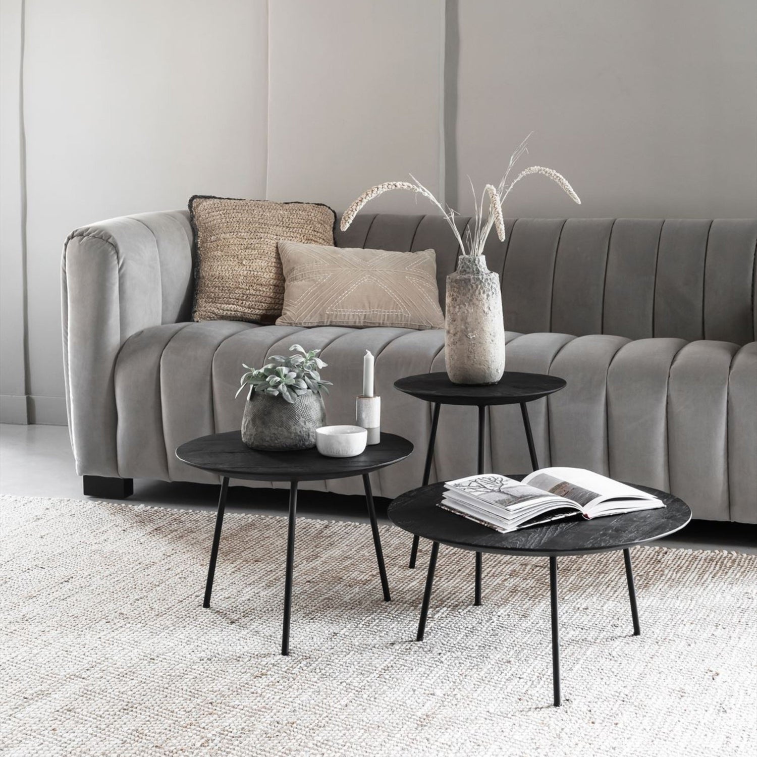 DTP Home Highlight Salontafel Jupiter Zwart Small - Salontafel - DTP Home - livinglovely.nl