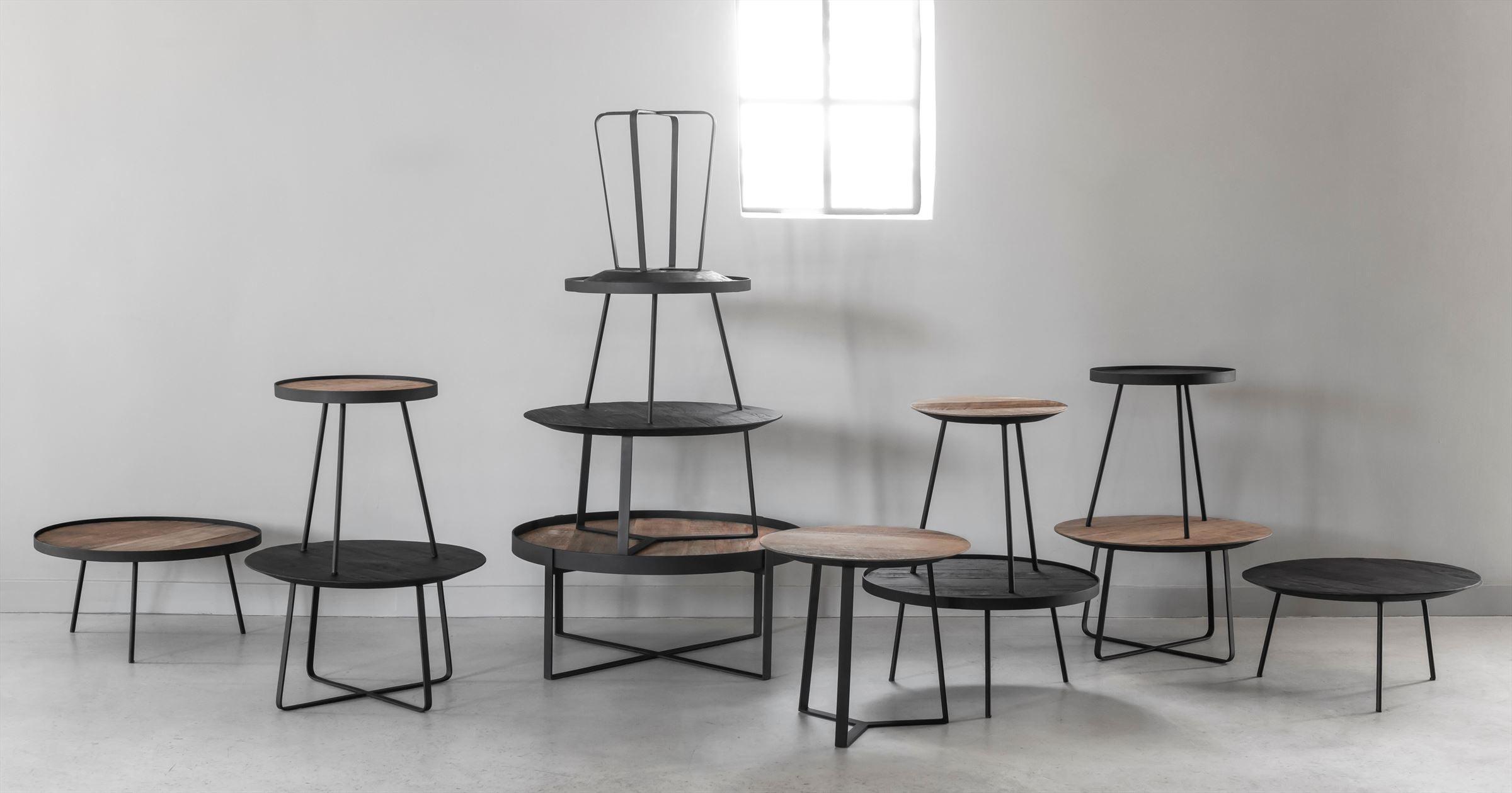 DTP Home Highlight Salontafel Neptunes Black Large - Salontafel - DTP Home - livinglovely.nl