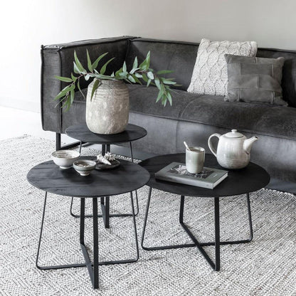 DTP Home Highlight Salontafel Neptunes Black Medium - Salontafel - DTP Home - livinglovely.nl