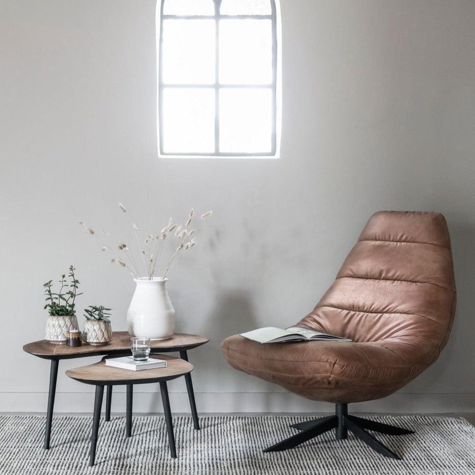 DTP Home Highlight Salontafel Organus Naturel Set van 2 - Salontafel - DTP Home - livinglovely.nl