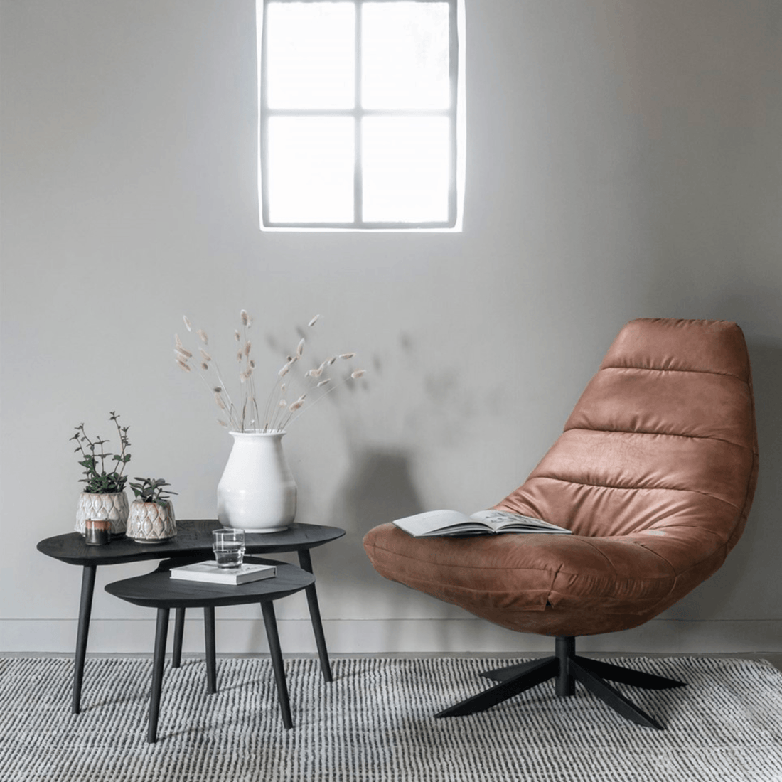 DTP Home Highlight Salontafel Organus Zwart Set van 2 - Salontafel - DTP Home - livinglovely.nl