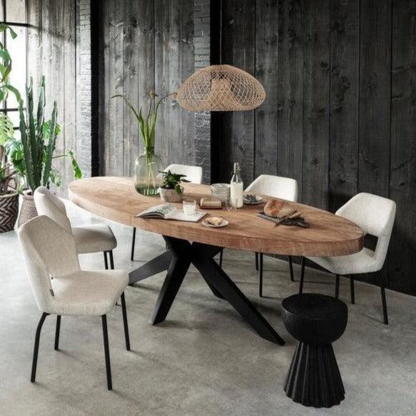 DTP Home Masterpiece Eettafel Darwin Ovaal , Eetkamertafel , Living Lovely , livinglovely.nl