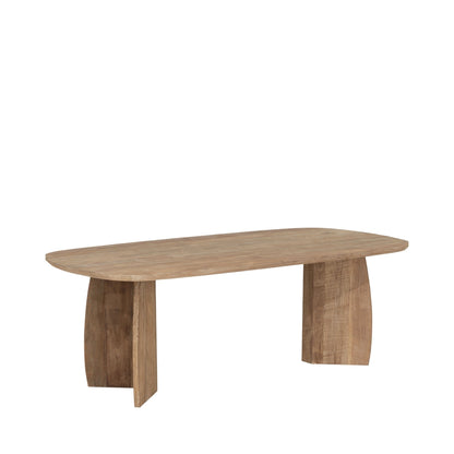 DTP Home Nova Eettafel Teakhout 220cm - Eetkamertafel - DTP Home - livinglovely.nl