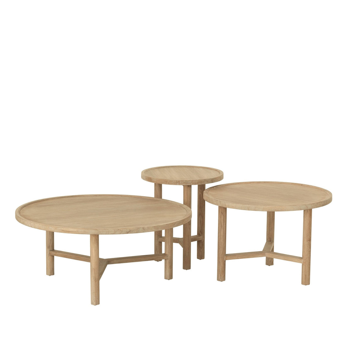 DTP Home Salontafel Forte Set van 3 - Salontafel - DTP Home - livinglovely.nl