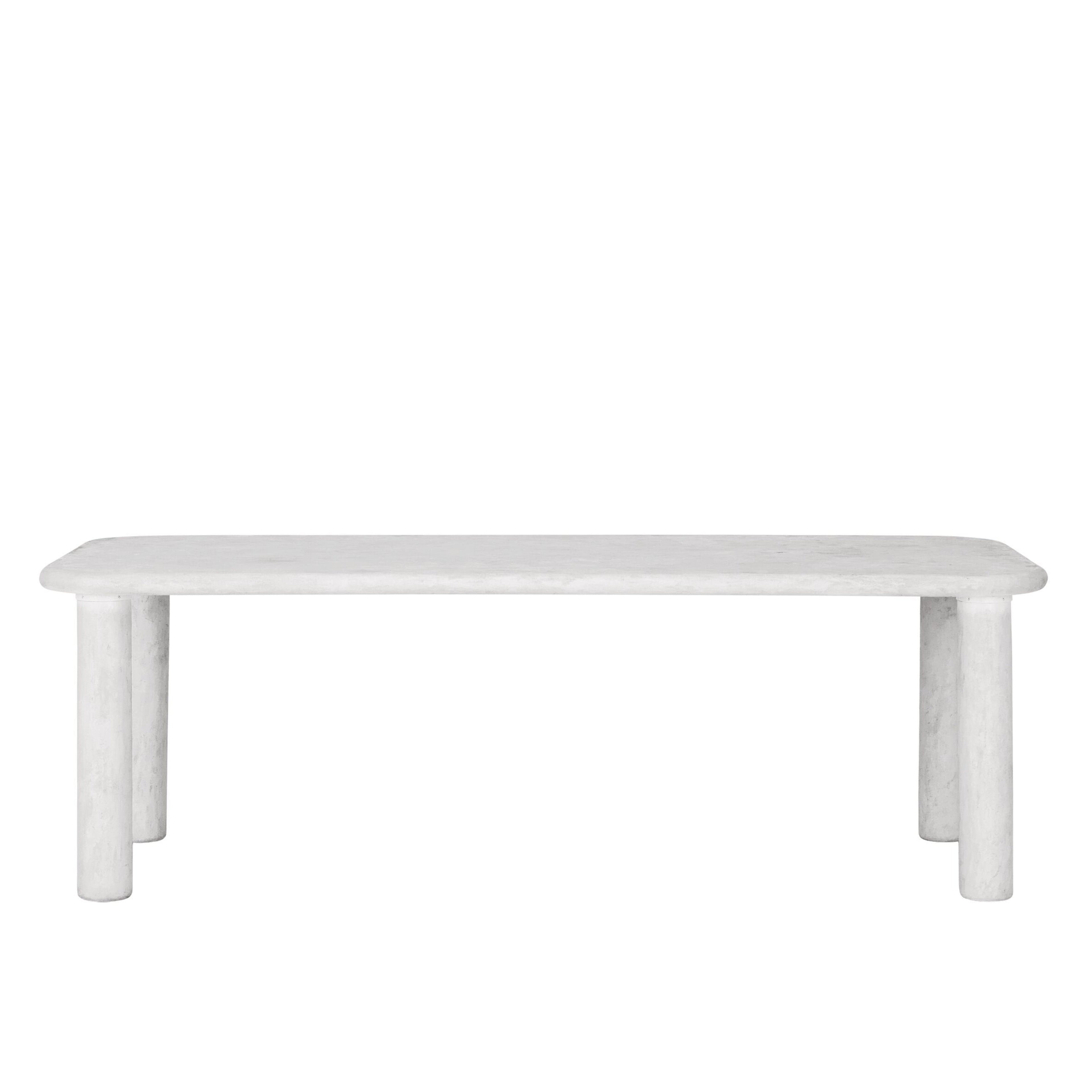 DTP Home Scala Eetkamertafel Rechthoek Clio Chalk 230cm - Eetkamertafel - DTP Home - livinglovely.nl