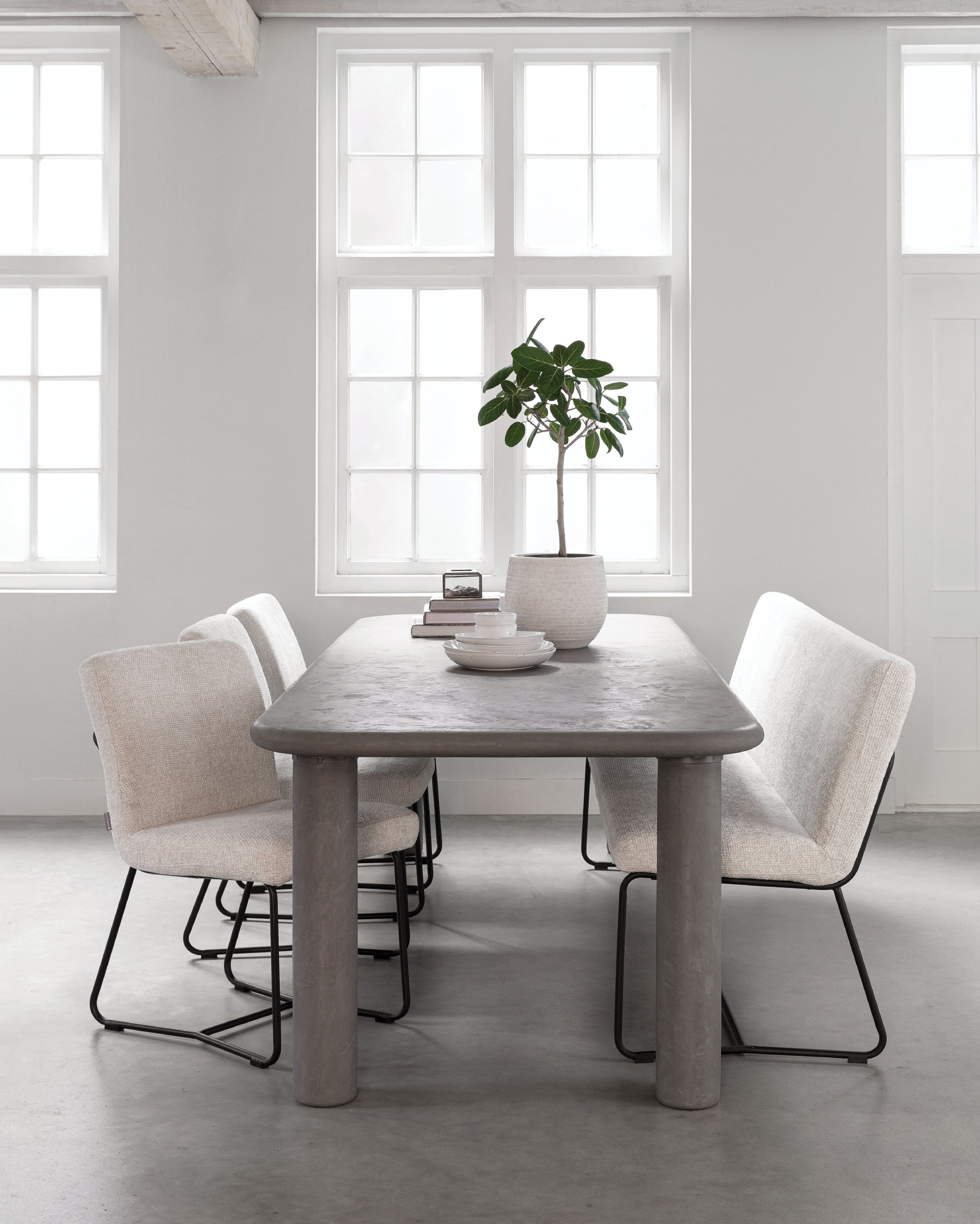 DTP Home Scala Eettafel Rechthoek Clio Dusk 260cm - Eetkamertafel - DTP Home - livinglovely.nl