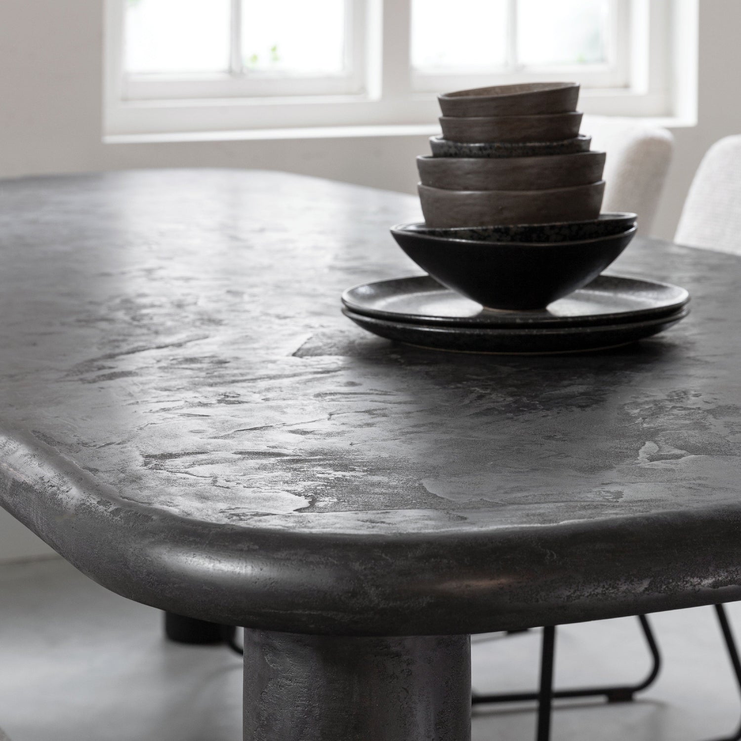 DTP Home Scala Eettafel Rechthoek Clio Pepper 230cm - Eetkamertafel - DTP Home - livinglovely.nl