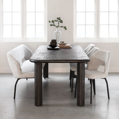 DTP Home Scala Eettafel Rechthoek Clio Pepper 260cm - Eetkamertafel - DTP Home - livinglovely.nl