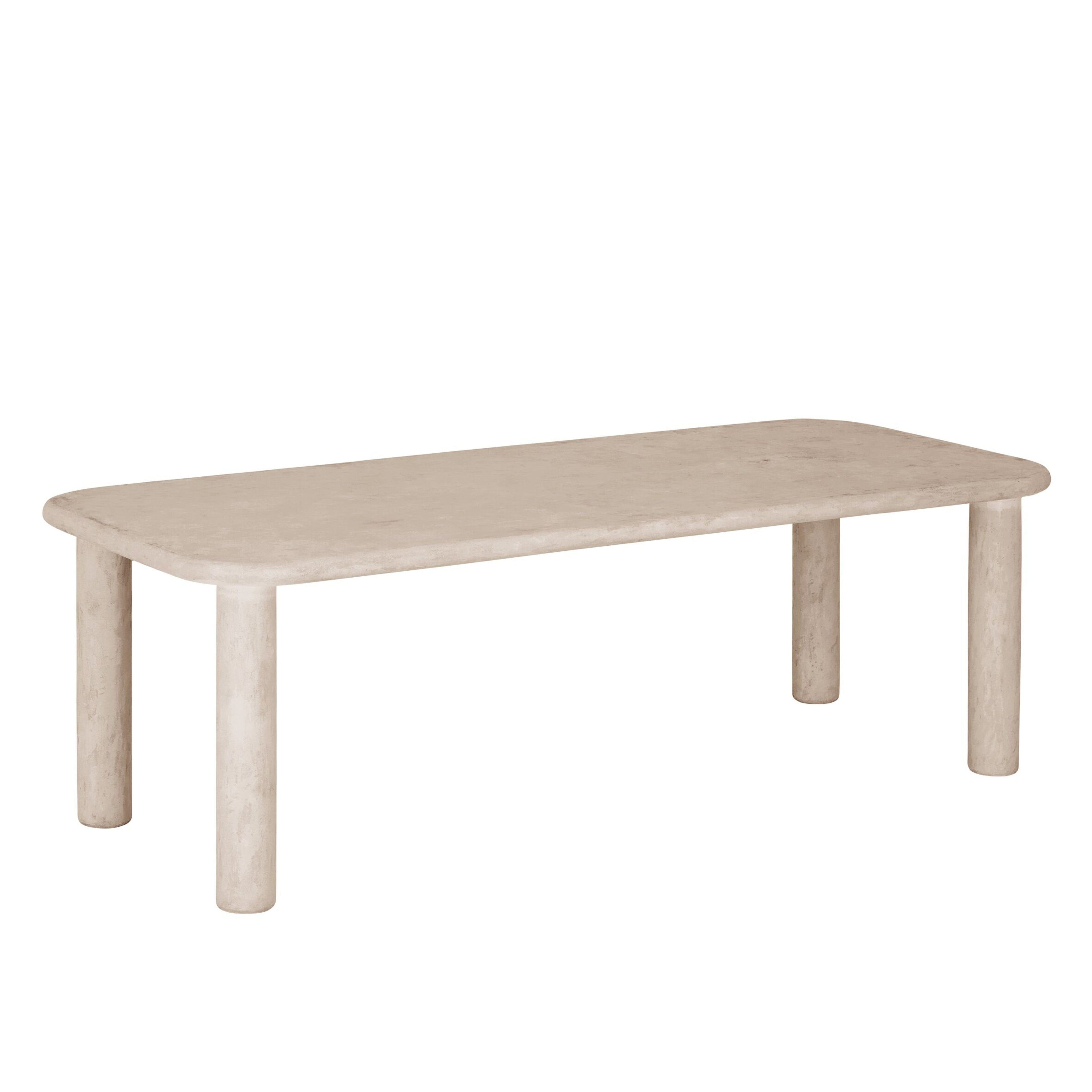 DTP Home Scala Eettafel Rechthoek Clio Sand 230cm - Eetkamertafel - DTP Home - livinglovely.nl