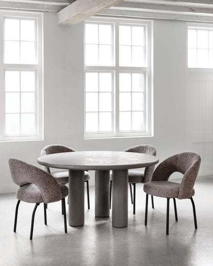 DTP Home Scala Eettafel Rond Clio Dusk Ø140cm - Eetkamertafel - DTP Home - livinglovely.nl