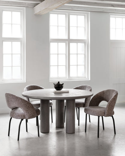 DTP Home Scala Eettafel Rond Clio Dusk Ø140cm - Eetkamertafel - DTP Home - livinglovely.nl