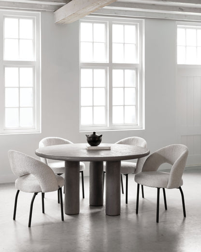 DTP Home Scala Eettafel Rond Clio Dusk Ø140cm - Eetkamertafel - DTP Home - livinglovely.nl