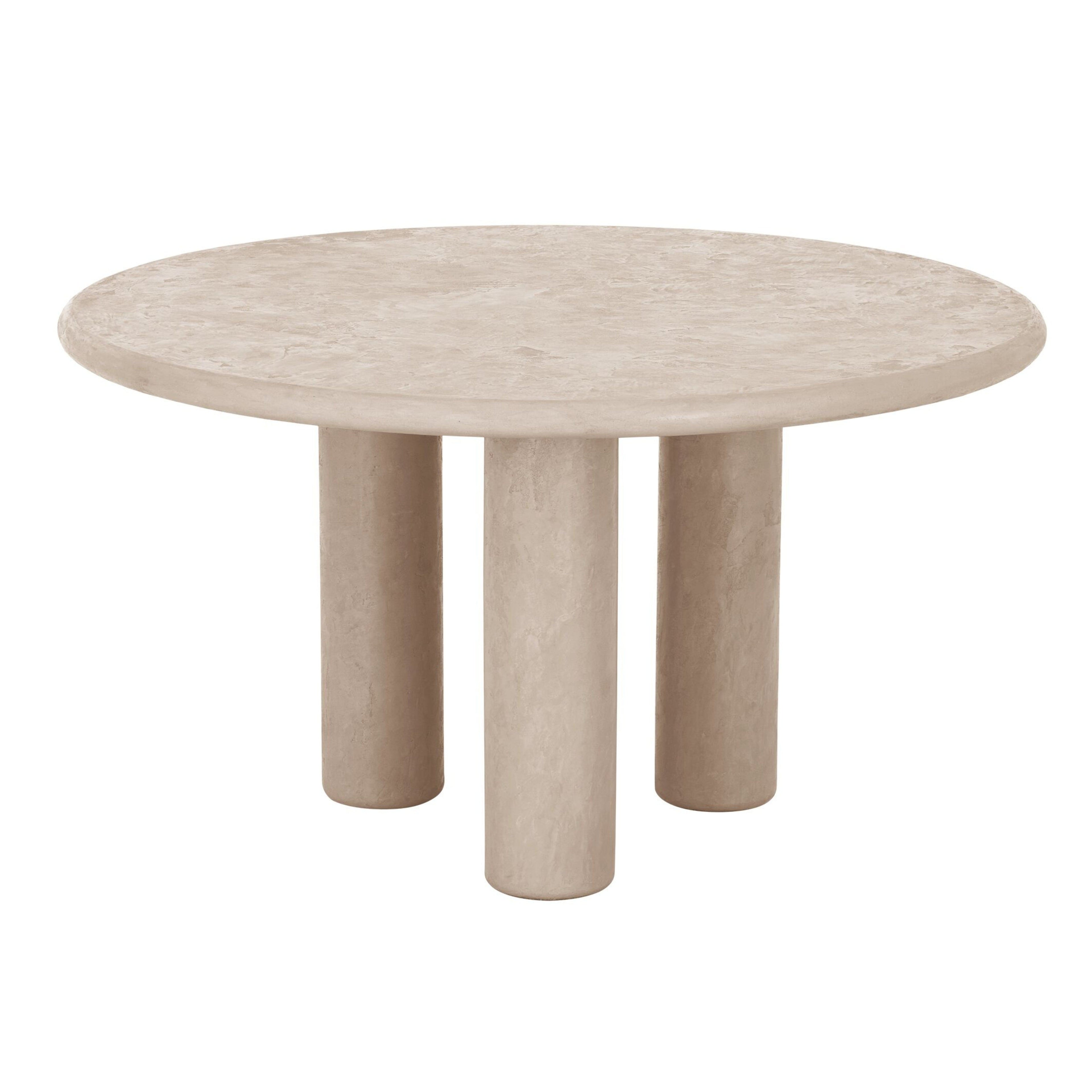 DTP Home Scala Eettafel Rond Clio Sand Ø140cm - Eetkamertafel - DTP Home - livinglovely.nl