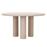 DTP Home Scala Eettafel Rond Clio Sand Ø140cm - Eetkamertafel - DTP Home - livinglovely.nl